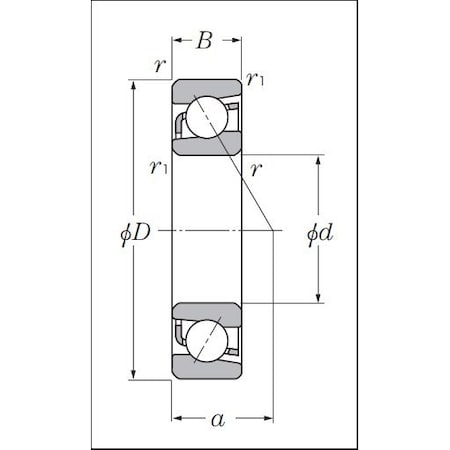 Ntn NTN SF0816, RadialDeep Groove Ball Bearing 381 Mm Id X 67 Mm Od X 164 Mm W SF0816